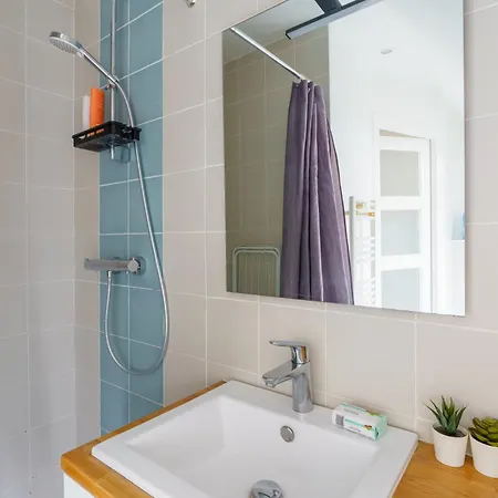 Chic 6th Floor Studio Apartmnet Ste Marguerite דירה
